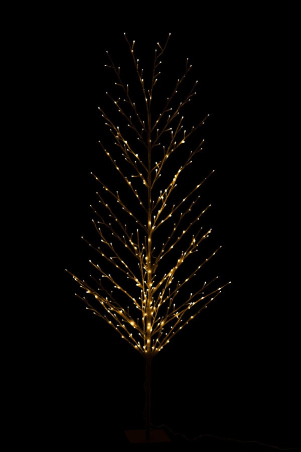kerstboom kaal led zwart